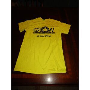 GILDAN Heavy Cotton child small Sky Zone Glow fluorescent yellow-green t-shirt